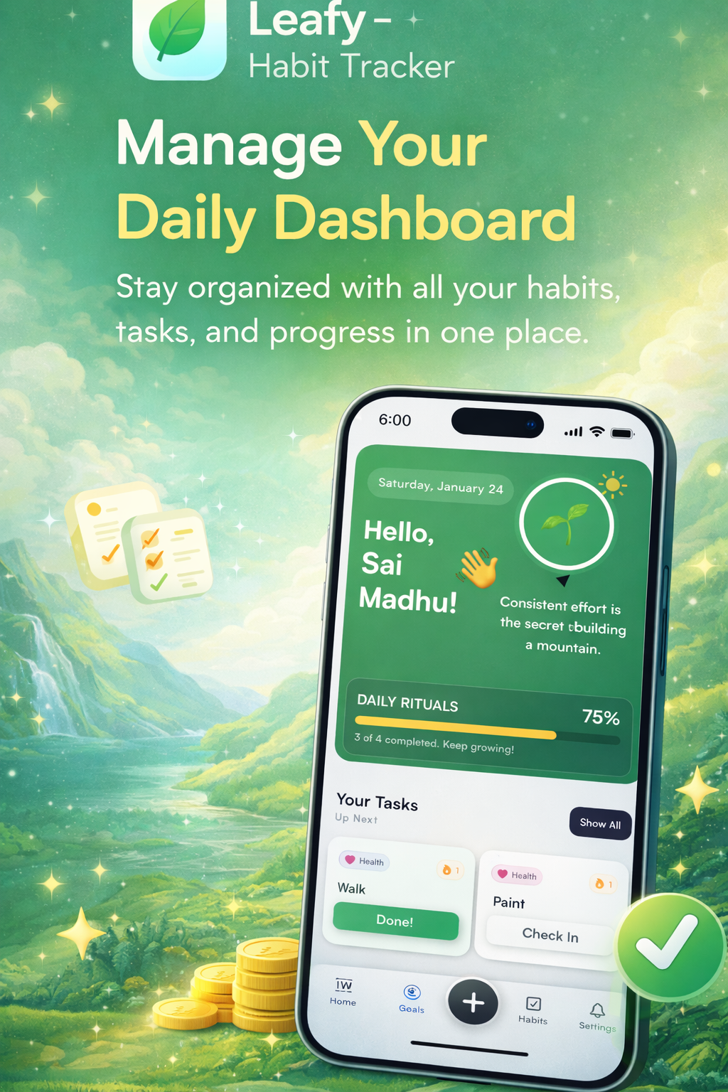 Financial Goals Tracking